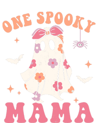 One Spooky Mama Retro Halloween Trick Or Treat Spooky Ghost T-Shirt