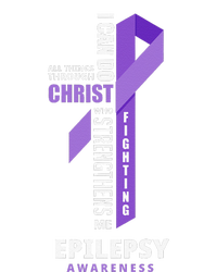 Epilepsy Warrior God Jesus Christ Epilepsy Awareness T-Shirt