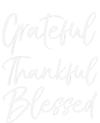 Grateful Thankful Blessed Vintage Bold Cool Christian T-Shirt