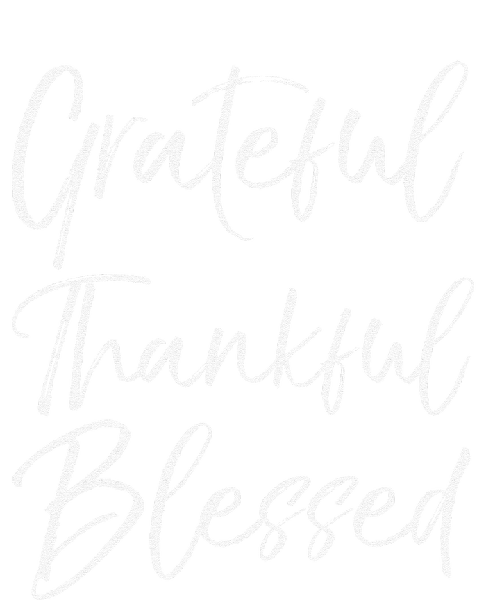 Grateful Thankful Blessed Vintage Bold Cool Christian T-Shirt