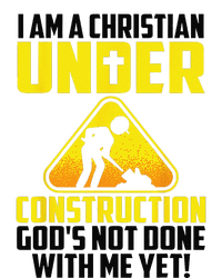 Funny Christian Under Construction Gift Catholic Gift Cooling Performance Crew T-Shirt