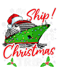 Aw Ship It's A Christmas Trip Cute Cruise Family Friend Xmas Performance Long Sleeve Polo