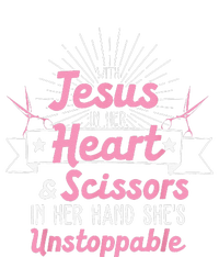 Funny Hairdresser Designs Girls Christian Hairstylists T-Shirt