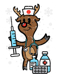 Christmas Nurse Reindeer Funny Xmas Nursing T-Shirt