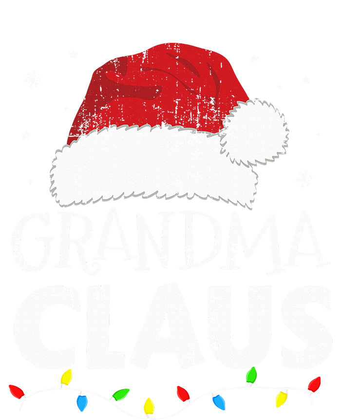 Grandma claus christmas lights matching family xmas pajama Bumper Sticker