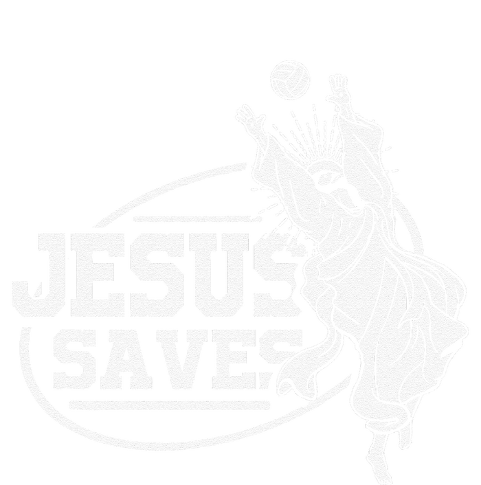 Jesus Saves Volleyball Gift Girls Cooling Performance Crew T-Shirt