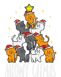 Meowy Catmas Cat Christmas Tree Xmas T-Shirt