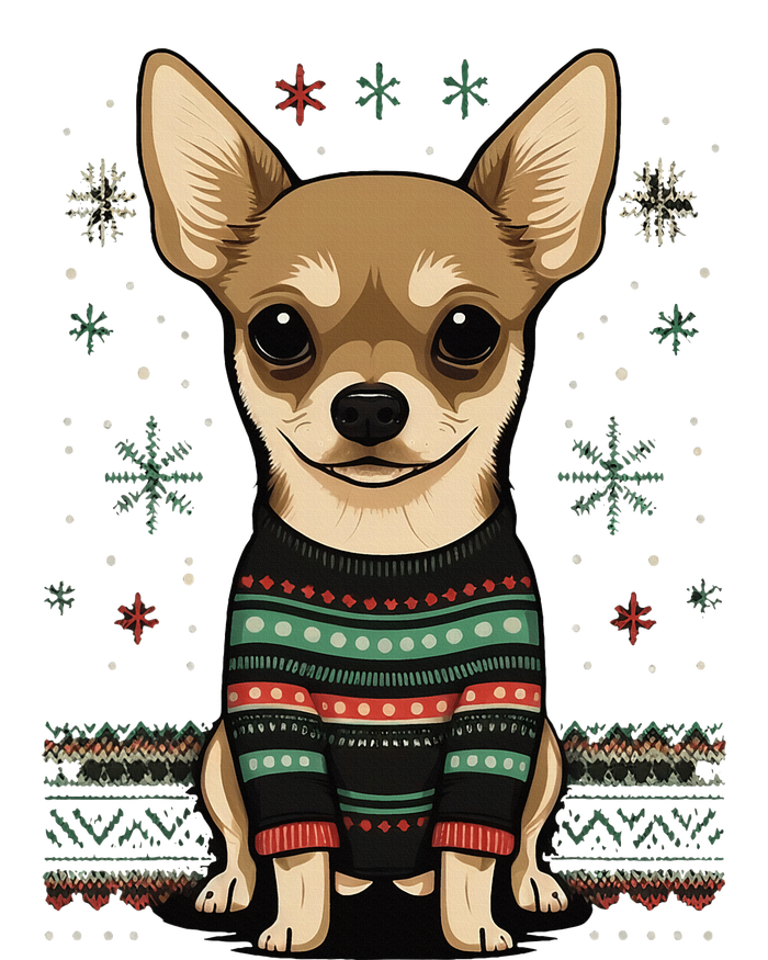 Xmas Chihuahua Santa on Christmas Chihuahua Youth Performance Sprint T-Shirt