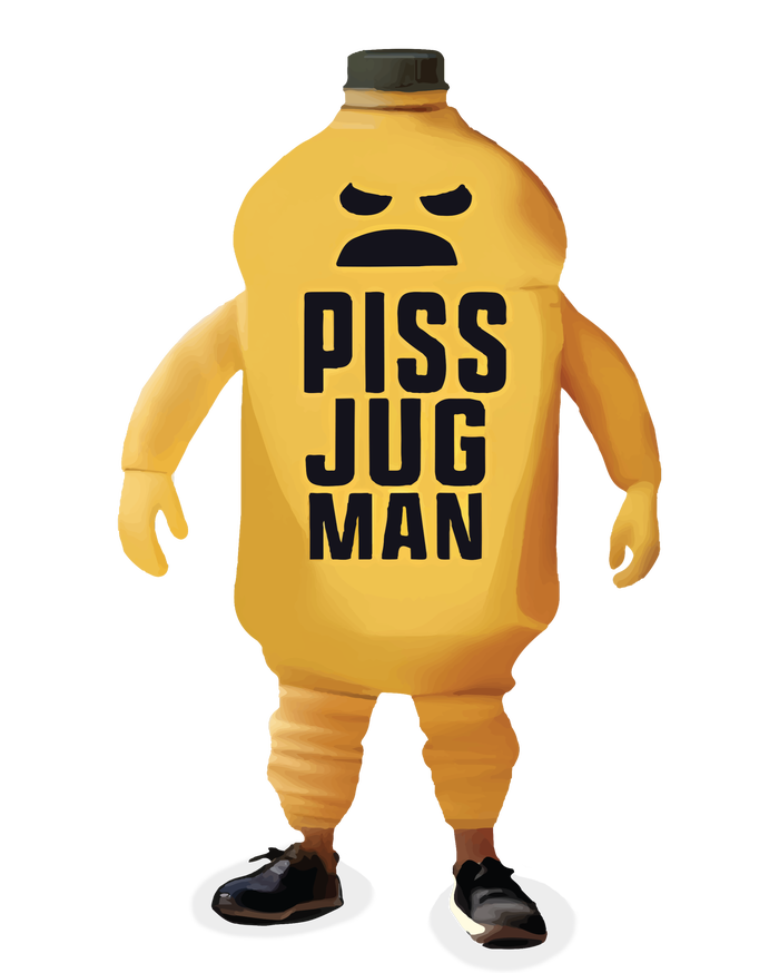 Piss Jugman Official Full Zip Hoodie