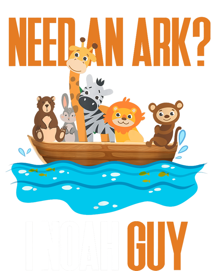 Need An Ark? I Noah Guy Pun Church Gift For Dry Zone Grid Polo