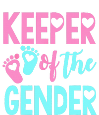 Gender Reveal Keeper Of The Gender Gender Reveal Zip Tote Bag