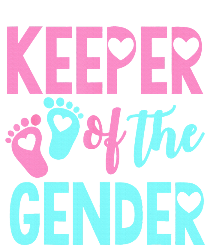 Gender Reveal Keeper Of The Gender Gender Reveal Zip Tote Bag