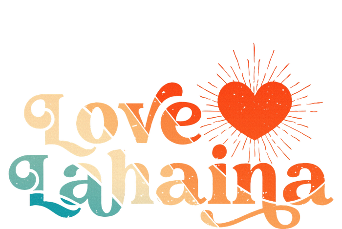 Love Lahaina Maui Hawaii Vintage Style T-Shirt