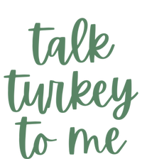 Funny Thanksgiving Day Talk Turkey To Me Gift Softstyle Adult Sport Polo