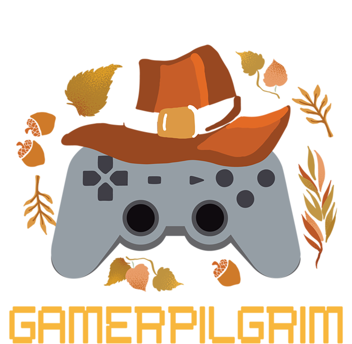 Gamerpilgrim Video Game Controller Funny Thanksgiving Game Gift Tall Sweatshirt