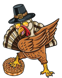 Dabbing Pilgrim Turkey Apple Pie Thanksgiving Gift T-Shirt