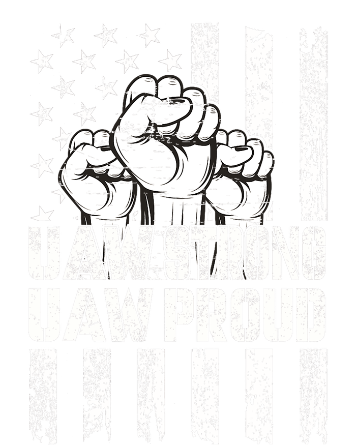 UAW Strong Solidarity UAW Proud Union UAW Laborer Worker Long Sleeve Shirt