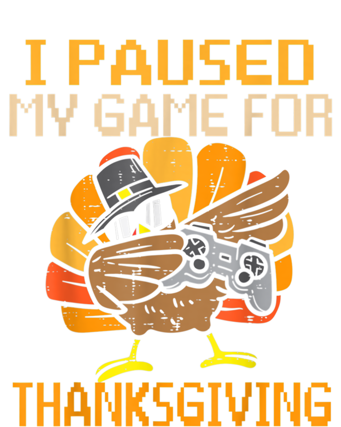 Happy Thanksgiving Dabbing Gamer Turkey Gift T-Shirt