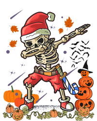 Christmas Funny Santa Skeleton Dabbing Halloween Costume Fun Long Sleeve Shirt