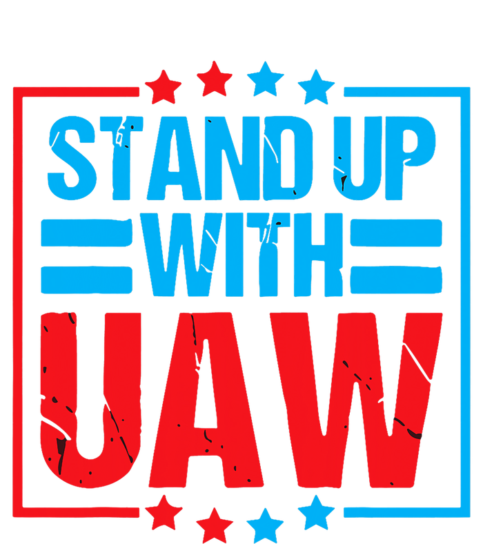 Stand Up With UAW On Strike Red United Auto Worker T-Shirt