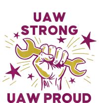 UAW Strong Solidarity UAW Proud Union UAW Laborer Worker V-Neck T-Shirt