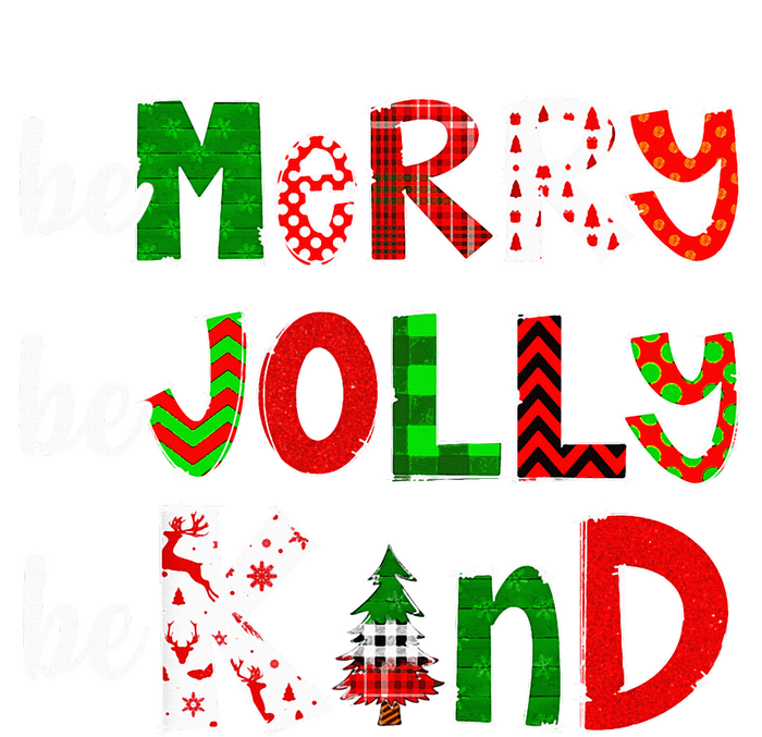 Be Merry Be Jolly Be Kind Merry Christmas Teacher Xmas Pjs Toddler Long Sleeve Shirt