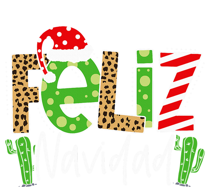 Feliz Navidad Cactus Spanish Christmas Matching Pajamas T-Shirt