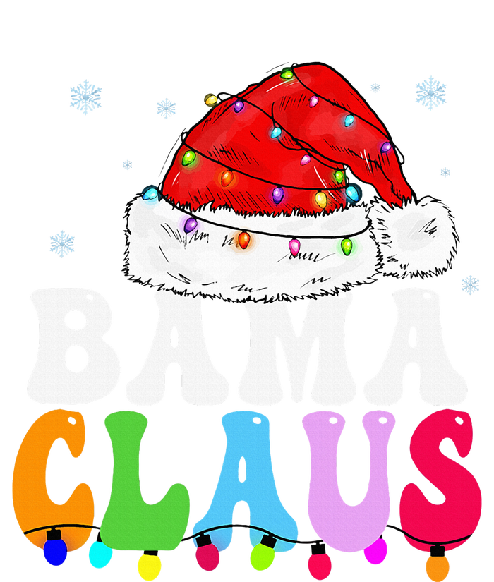 Bama Claus Funny Xmas Family Matching Bama Grandma Christmas Tie-Dye T-Shirt