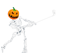 Skeleton Golf Halloween Pumpkin Golfing Golfer T-Shirt