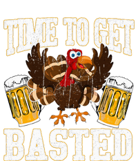 Funny Thanksgiving Drinking Time To Get Basted Turkey Sweatshirt