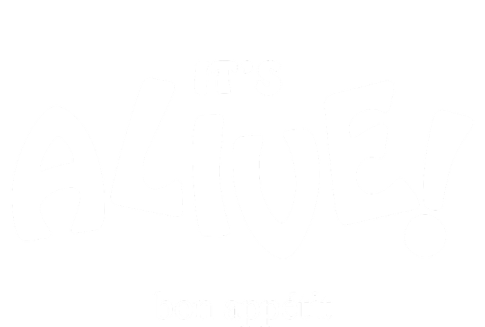 Bon Appetit Merch It’s Alive Striped Beanie with Solid Band