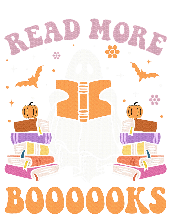 Cute Ghost Read More Books Funny Halloween Teacher Poster