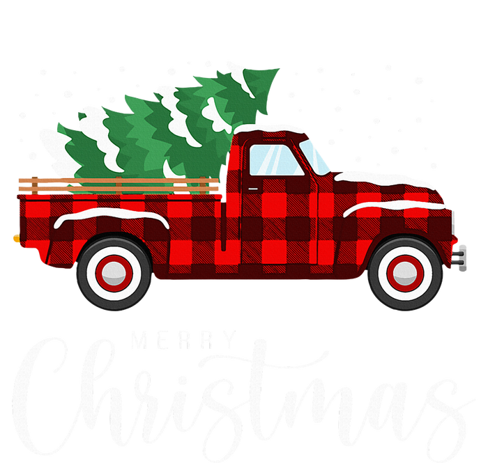 Merry Christmas Red Truck Buffalo Plaid Xmas Retro Vintage Mesh Reversible Basketball Jersey Tank