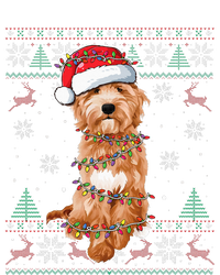 Goldendoodle Christmas Ugly Sweater Funny Dog Lover Xmas 7-Panel Snapback Hat