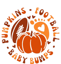 Halloween Pumpkins Football Baby Bump Maternity Announcement T-Shirt