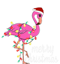 Flamingo Christmas Funny Merry Christmas Flamingo Santa Xmas Drawstring Bag