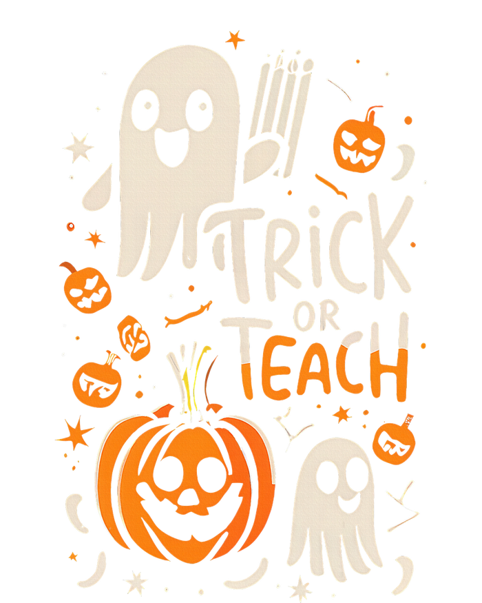 Trick Or Teach Halloween Teacher Kids Hoodie