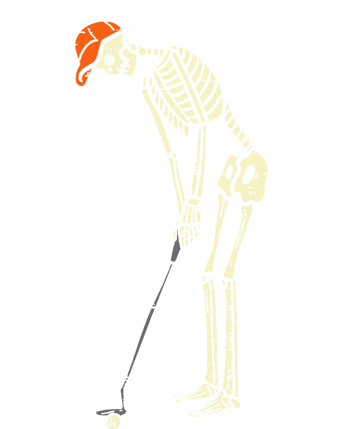 Skeleton Golf Funny Halloween Golfing Sports Golfer Magnet