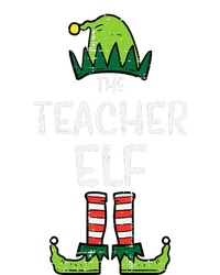 Teacher Elf Xmas Matching Christmas For Family Long Sleeve Pajama Set