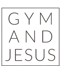 Gym And Jesus Christian Workout Fun Modern Fitness Ladies Long Sleeve Shirt