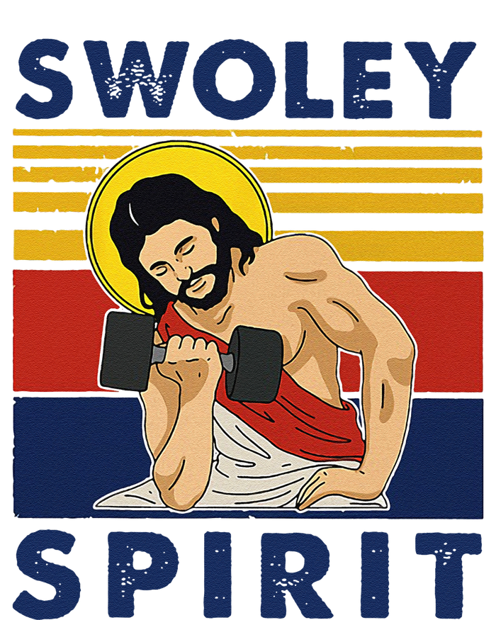 Swoley Spirit WEIGHT LIFTING Jesus Swoley Spirit T-Shirt