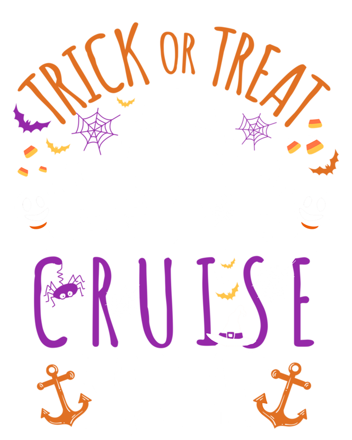 Trick Or Treat Cruise Squad Cruise Halloween Costume Adults Gift Pom Pom 12in Knit Beanie