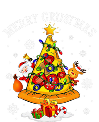 merry crustmas pizza christmas tree xmas T-Shirt