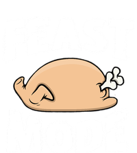 Funny Thanksgiving Turkey Feast Mode Gift Premium T-Shirt