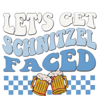 Funny Oktoberfest Lets Get Schnitzel Faced Oktoberfest Drinking Team Ladies Long Sleeve Shirt