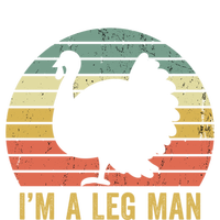 Im A Leg Funny Thanksgiving Turkey Trot Vintage Gift Coaster