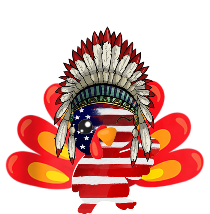 Gobble Till You Wobble Funny American Flag Thanksgiving Meaningful Gift 16 in Basic Backpack