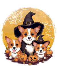 Welsh Corgi Witch HowlOWeen Pawsome Pumpkin Halloween Gift Sustainable Knit Beanie