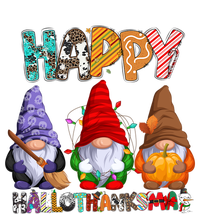 Halloween Thanksgiving Christmas Happy Hallothanksmas Gnomes Gift Women's T-Shirt