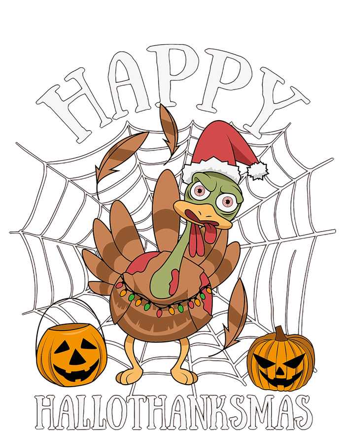 Happy Hallothanksmas Gift Women's V-Neck T-Shirt